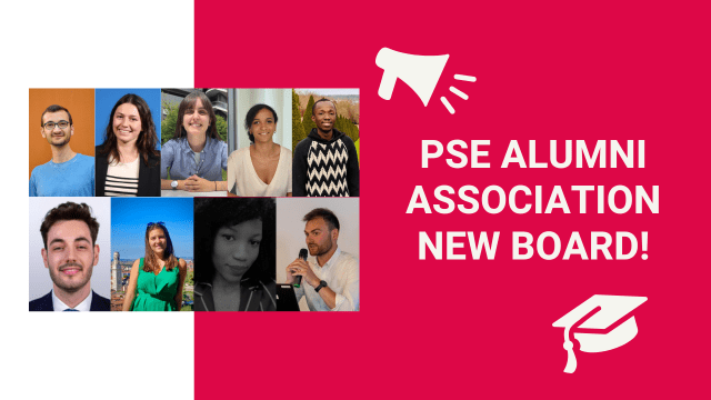 Meet the new board of the PSE Alumni Association!