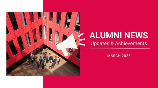 News from the Alumni network - March 2026